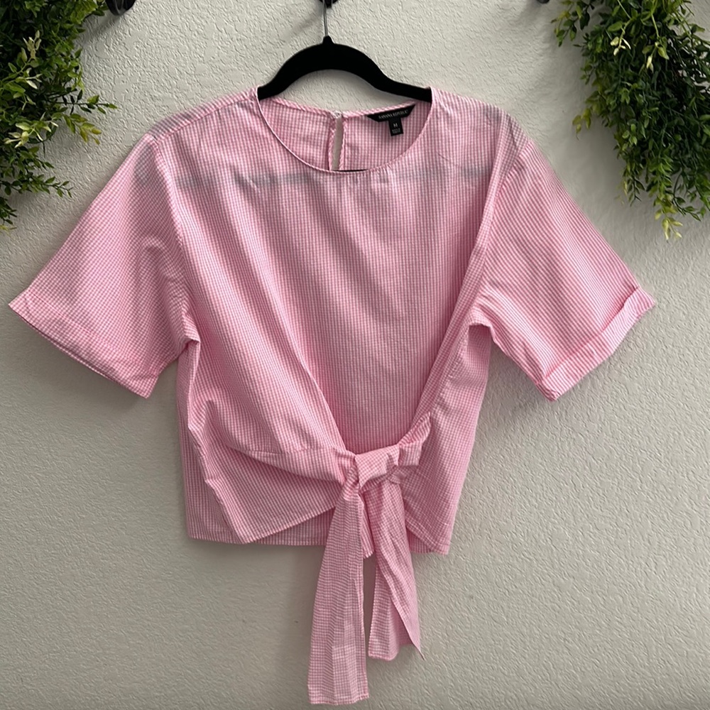Tie Waste Banana Republic Shirt